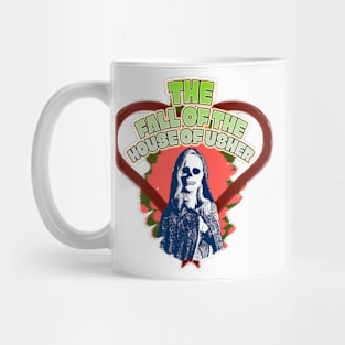 The Fall of the House of Usher Carla Gugino skull mask Mug